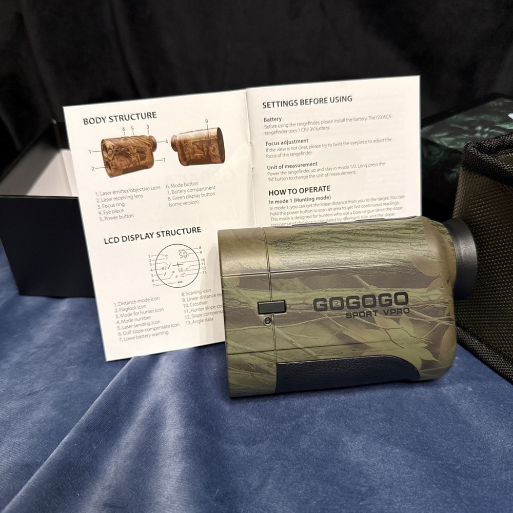 Laser golfing Rangefinder
