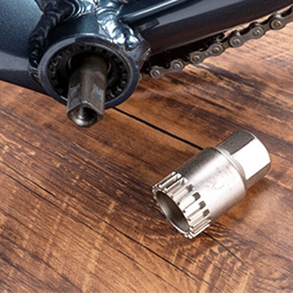 Bottom Bracket Disassembly Tool silver Shimano Compatible| Taiwan | NEW