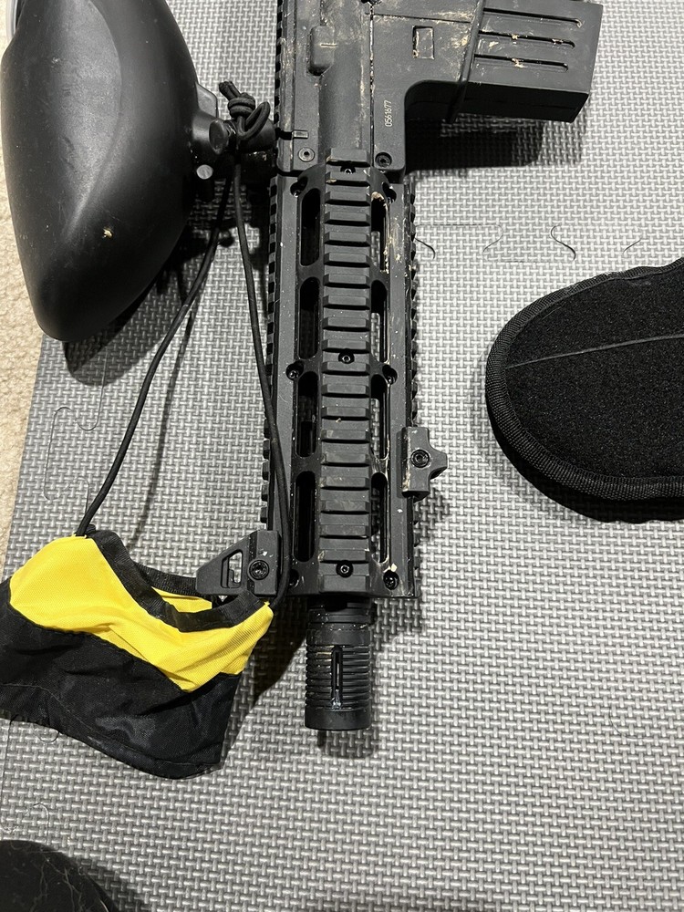 Paintball Gun And Vest