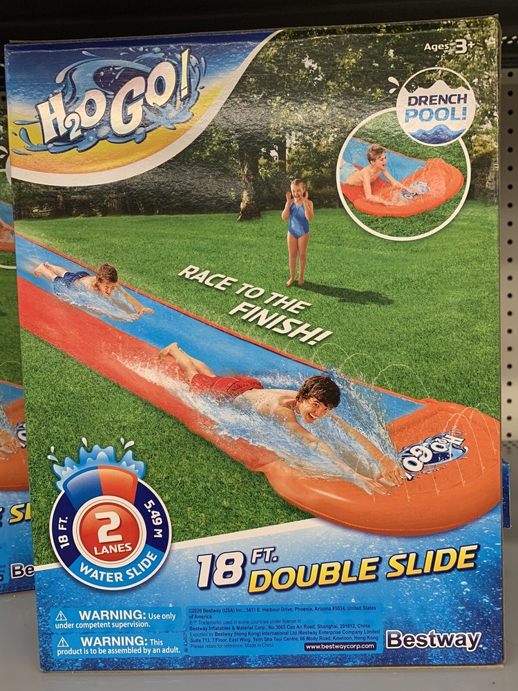 Slip-N-Slide Double 18 Ft H2O GO