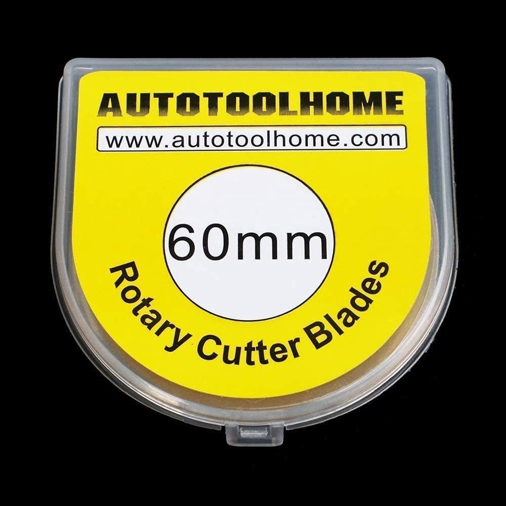AUTOTOOLHOME Titanium Rotary Cutter Blades 60mm 10 Pack Replacement