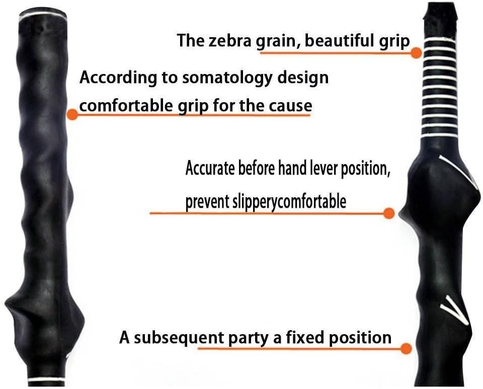 Right Handed Golf Swing Training Grip Trainer Golf Practice Tool Black