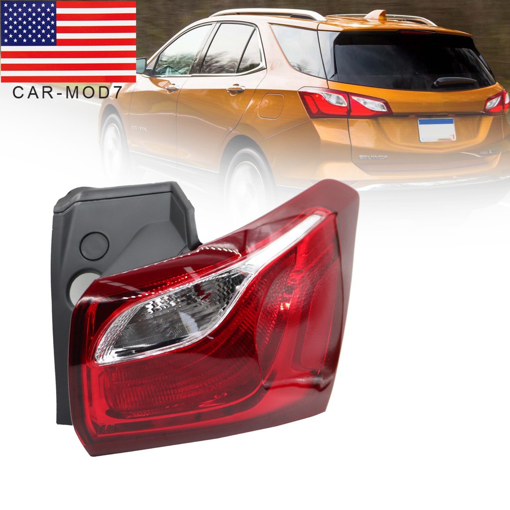 Tail Light Assembly For 2018-2021 Chevy Equinox Brake Lamp Outer Right Side
