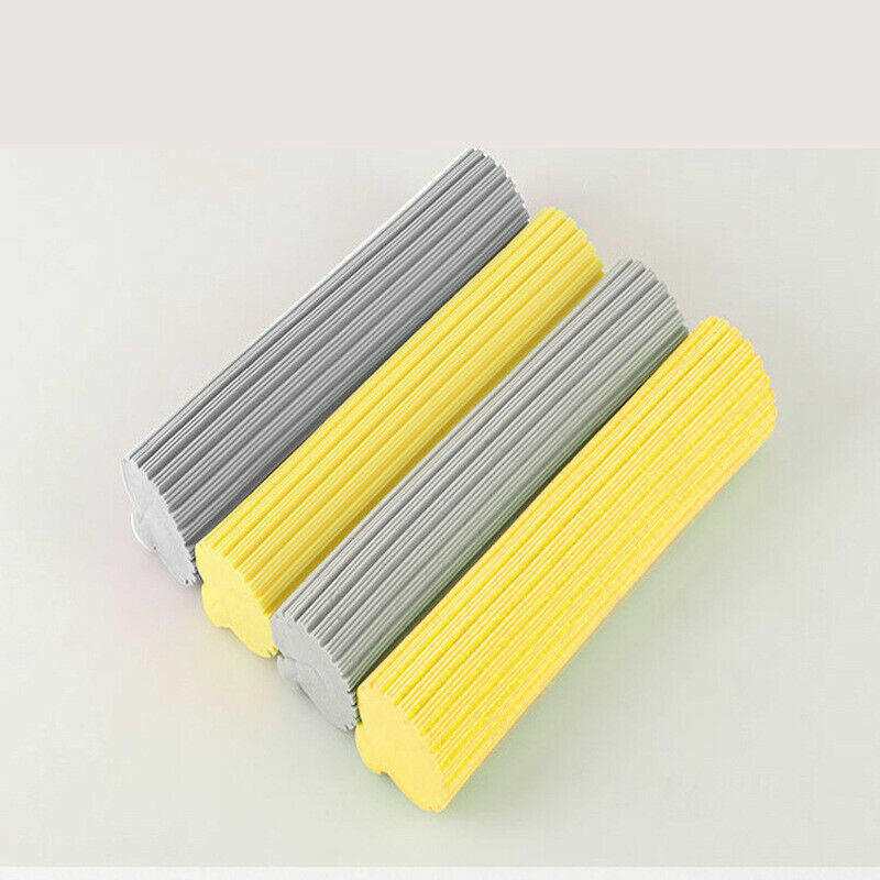 2X Sponge Foam Rubber Mop Head Refill Replacement Home Floor Clean Wash Rollers