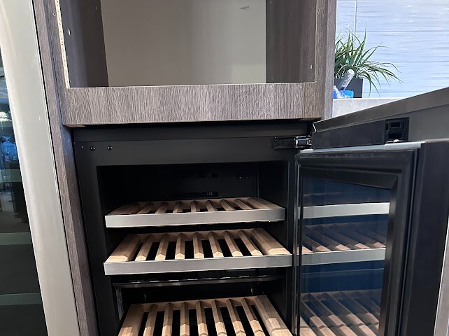 Signature Kitchen Suite 24" 41 Bottle Capacity Panel Ready Built-In Wine Cooler