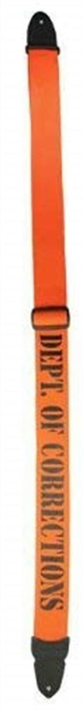LM -  2" Poly Web Guitar Strap - 60" Length - Dept. Of Corrections