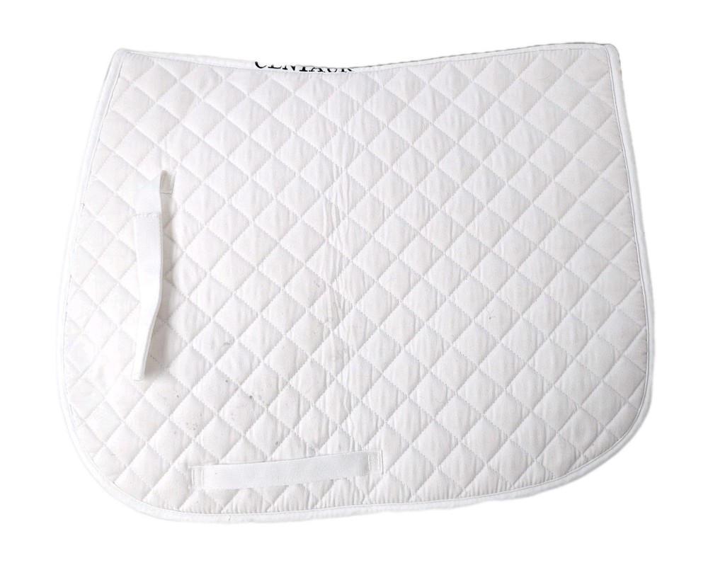 Centaur Dressage Saddle Pad White