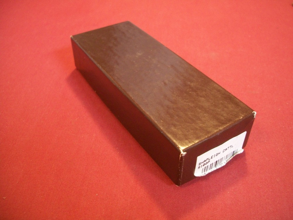 Shapleigh Hardware Pocket Knife Box w/ Foam Insert, EMPTY !