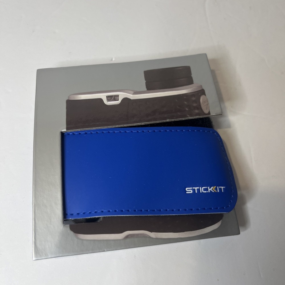 Stick it Adjustable Magnet Strap. Blue And Black