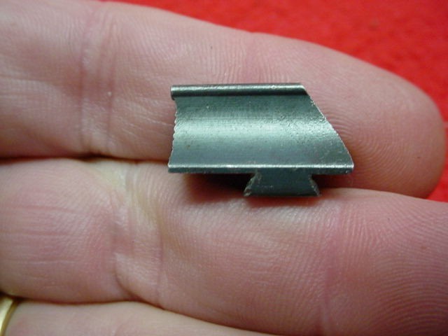 Muzzleloader Front Sight .335" Dovetail-.495" Tall- Nice !! (G)
