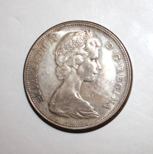 1967 $1 Canada Silver Dollar-100th Anniversary