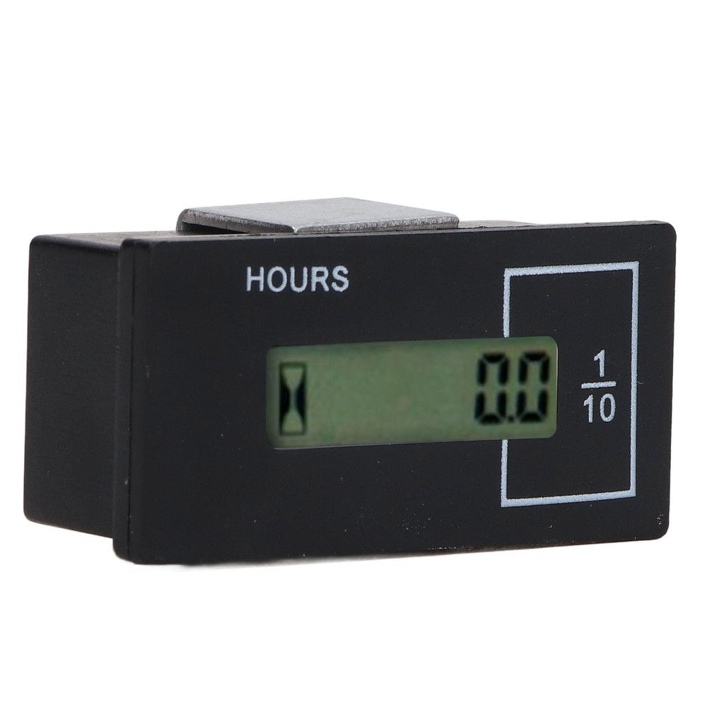 Universal Excavator Hour Meter LCD Timer For Industrial Use For
