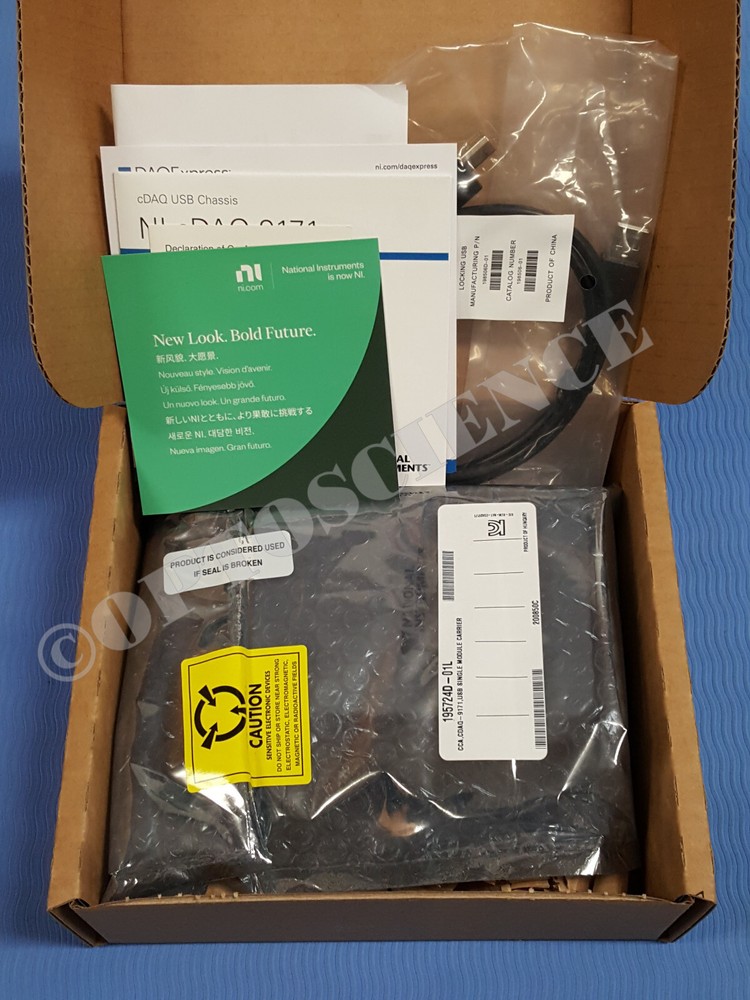 NEW - National Instruments NI 9171 USB cDAQ Chassis / Module Carrier