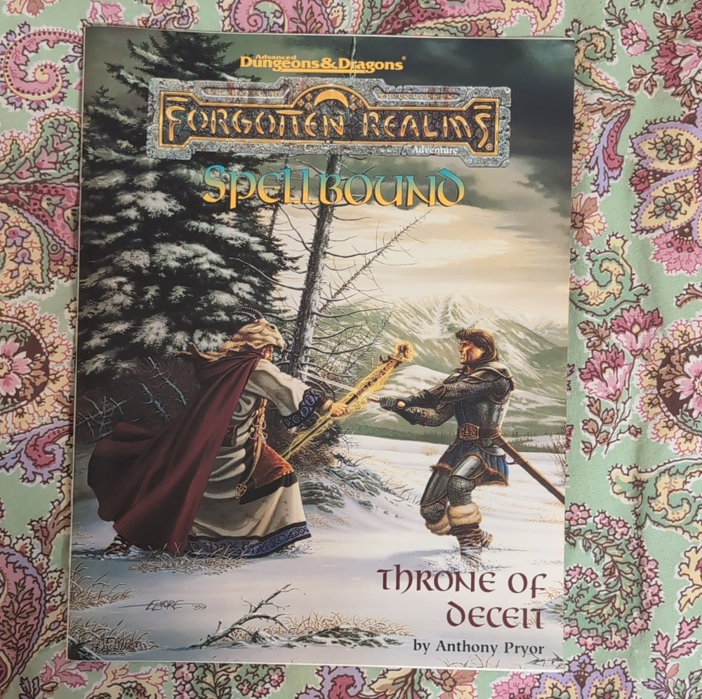 AD&D Forgotten Realms Spellbound Campaign Expansion 1121 complete