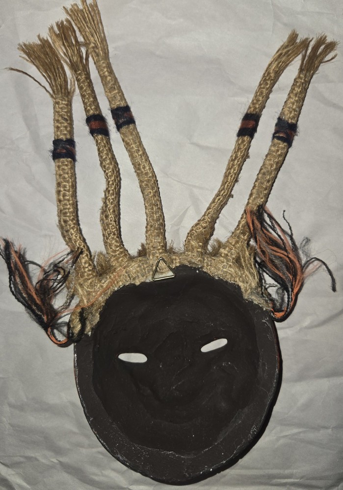 Inca Offering Mask From Peru 10" × 4"