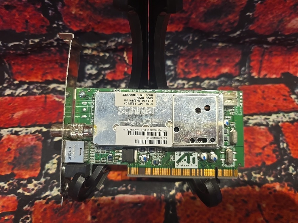 ATI TV Wonder Pro - TV Capture / Tuner / Decoder PCI Card - EXCELLENT