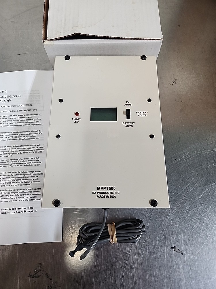 BZ PRODUCTS MPPT 500 SOLAR CONTROLLER new
