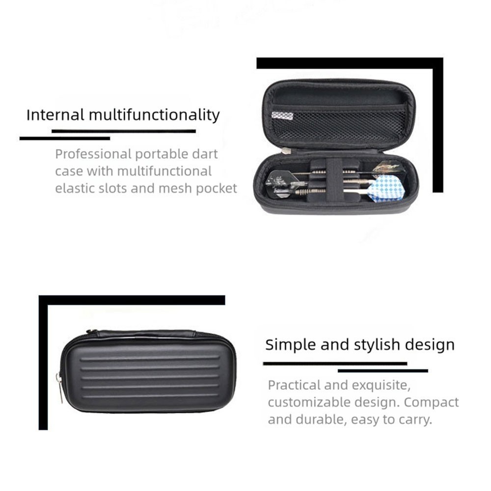 Red EVA Protective Storage Case for Dart Accessories with Zipper Closure