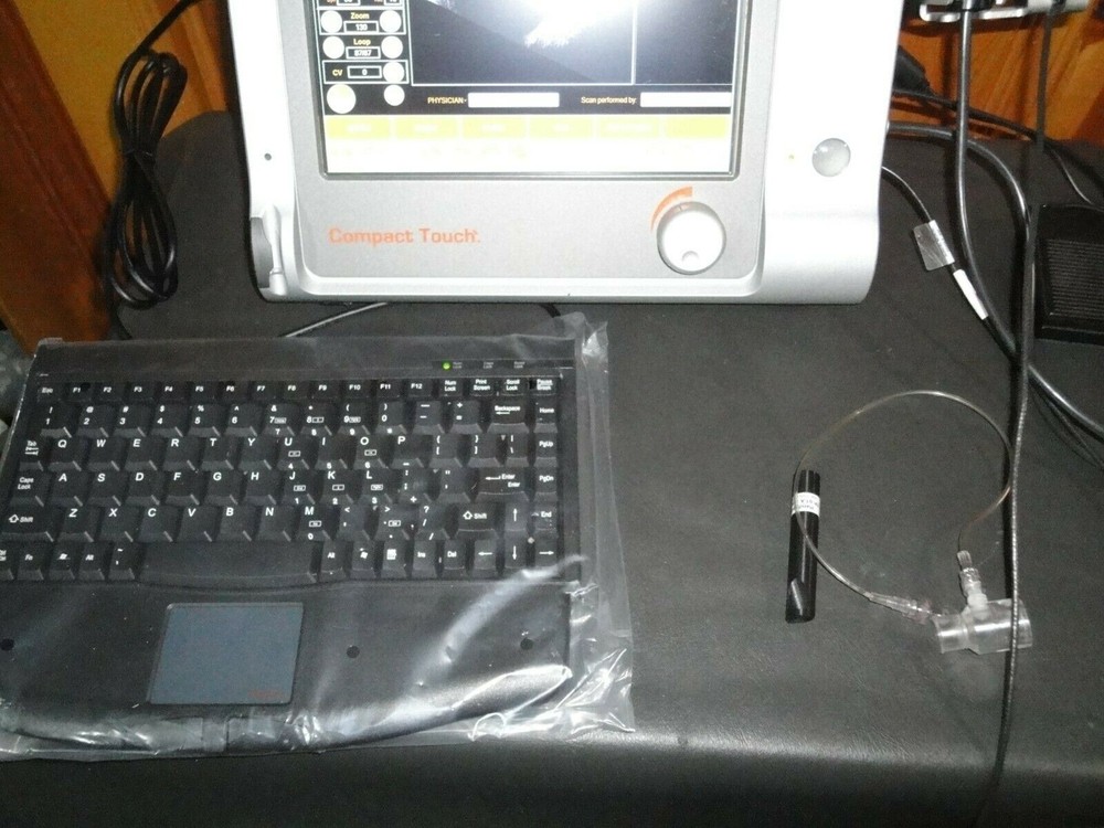 Quantel compact touch 2 touch scan A scan B scan ophthalmic ultrasound