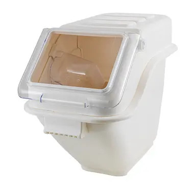 Winco IB-5S 5 Gallon Polypropylene Stackable Shelf Ingredient Bins