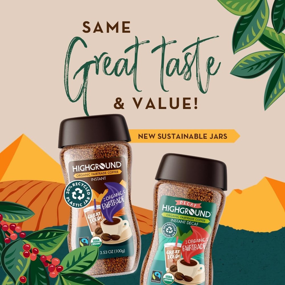 Organic Instant, Decaf Coffee, 3.53 Oz