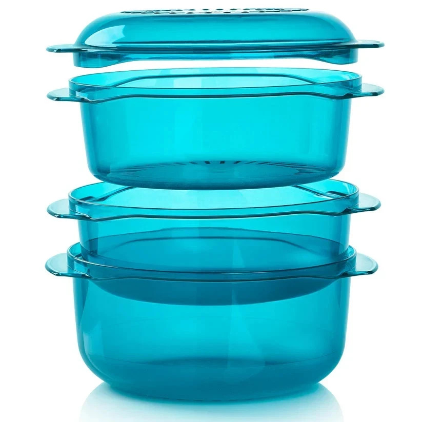 Tupperware Microwave Stack Cooker Set - 7 Piece SET NEW