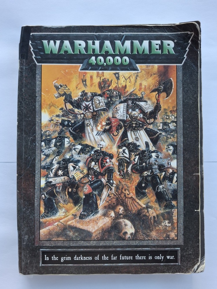 Warhammer 40k 3rd Edition Core Rulebook 1998, Poor Condition. Starter Set, Guide