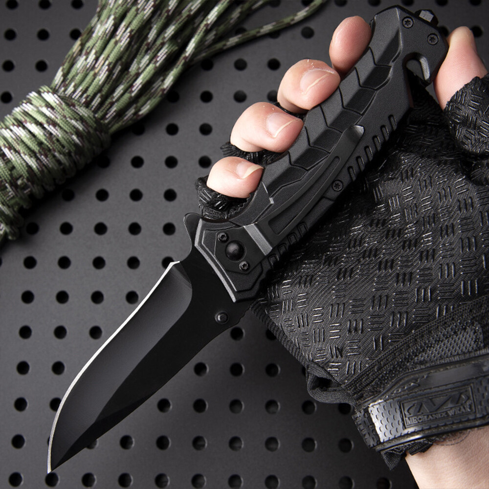 7.9” Tactical Spring Assisted Open Blade Folding Pocket Knife Hunting Knife Tool