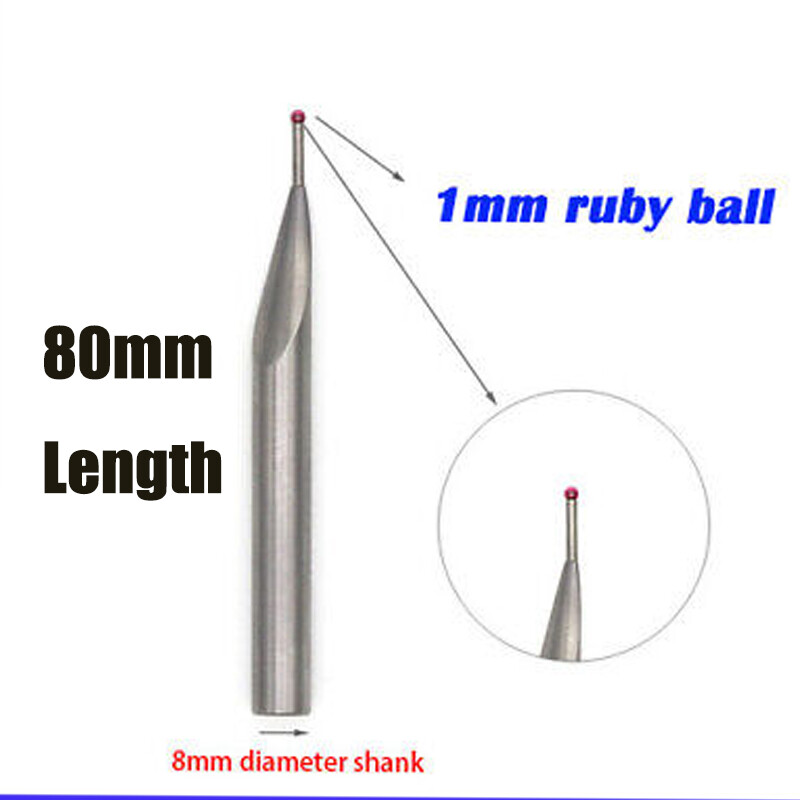 Alternate 5 Type Ruby Ball Tip Probe Insert for Height Gage Measuring Instrument