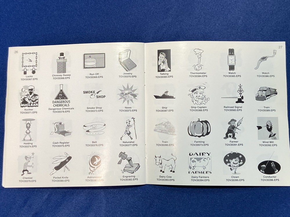 Vector Clip Art Trades and Occupations on 2 CD Roms