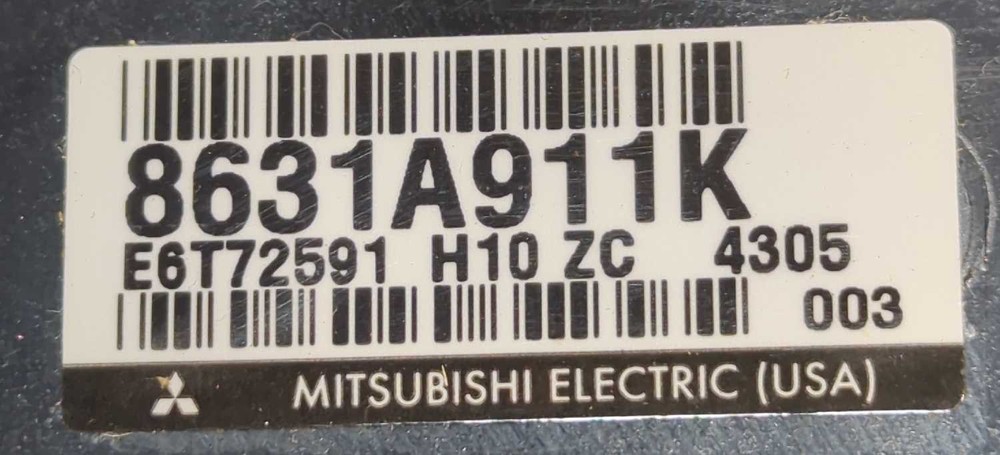 New OEM Mitsubishi Engine Control Module ECM 2011 Galant 8631A911