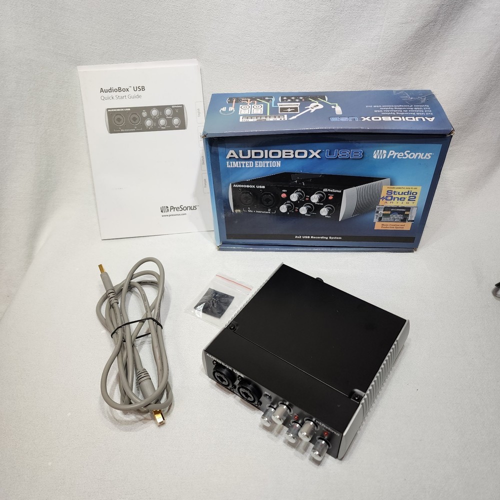 PreSonus Audiobox USB Limited Edition 2X2 USB Recording System Interface