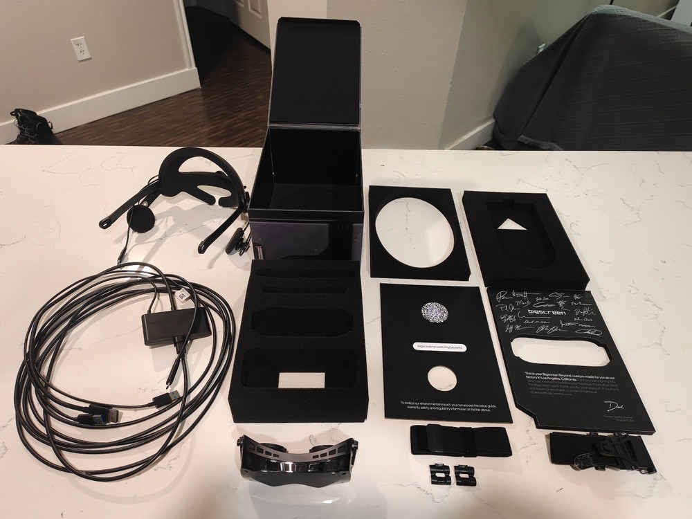 Big Screen Beyond 1 Vr Headset 60mm IPD READ DESCRIPTION
