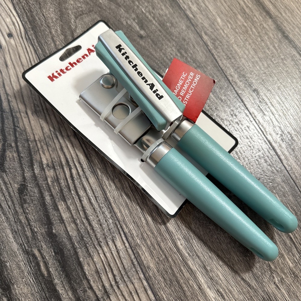 KitchenAid Can Opener, One Size Aqua Sky NEW