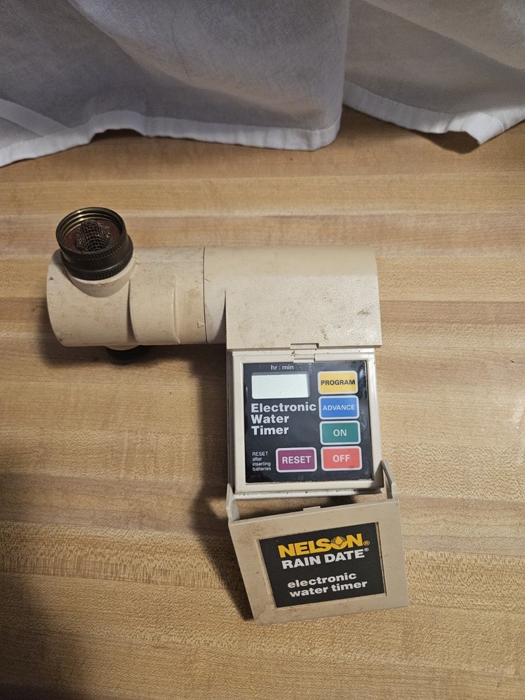 Nelson Rain Date Rainwater Timer Used *UNTESTED*