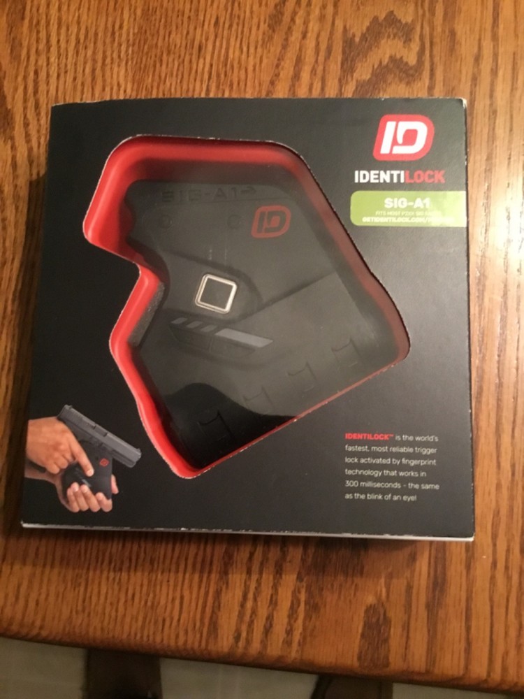 Identilock Biometric Trigger Lock SIG - A1 Gun Lock