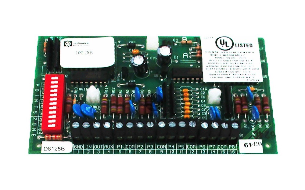 Radionics Security Alarm D8128B Octopopit Module, 8 Channel Sensor