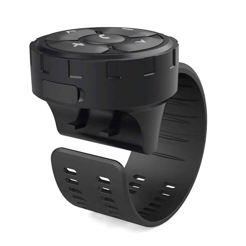 Wireless Bluetooth Media Button Remote Controller Car Motorcycle Bike Steering