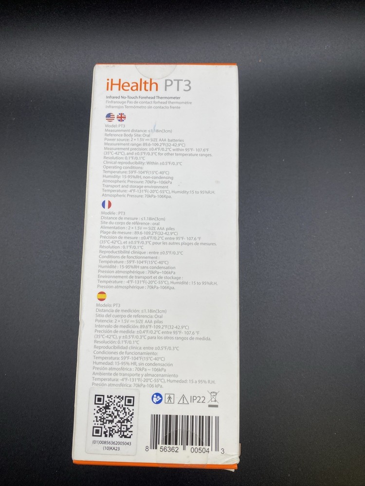 iHealth PT3 Thermometer