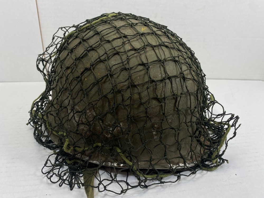 WW2 Style, Helmet Net for Steel Pot (OD) 2 pack