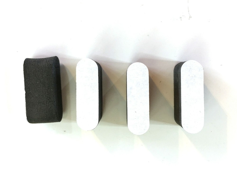 Neoprene Foam Pads with Adhesive (4 pcs)