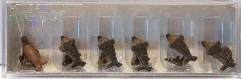 Preiser HO #20395 Animals -- Seals pkg(12)