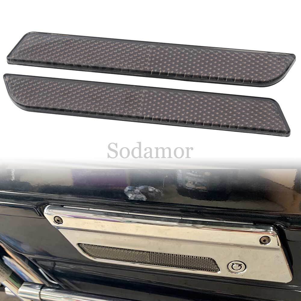 Saddlebags Hard Latch Insert Reflector Side Bag For Harley Touring 1996-2013