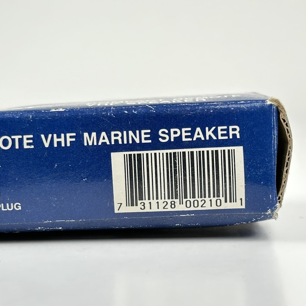 VHF SPEAKER WHITE 8WATT MARINE REMOTE ELECTRONICS BOAT PART POLY PLANAR MB21W
