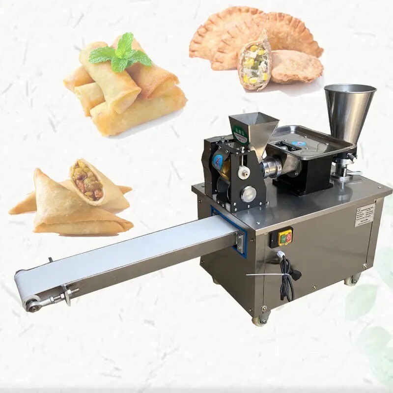 Automatic Samosa Spring Roll Empanada Dumpling Maker Gyoza Wonton Making Machine