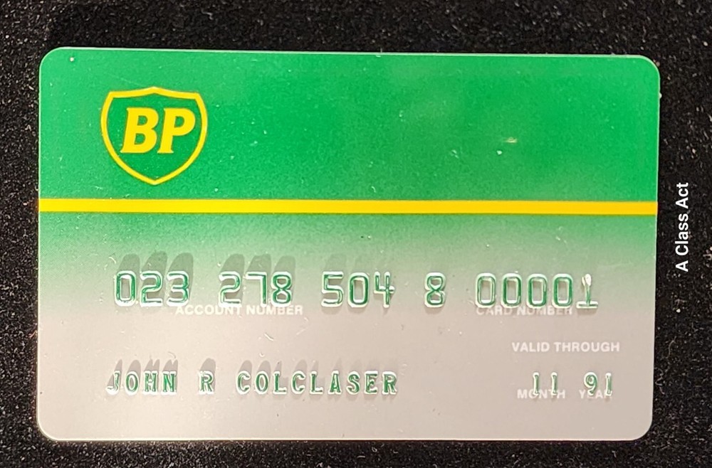 1991 BP credit card  cc472