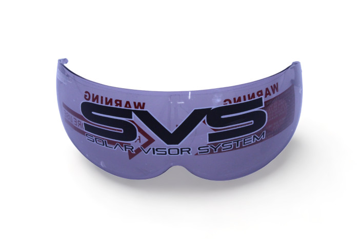 ZOX SUN VISOR - LIGHT SMOKE 86-93120