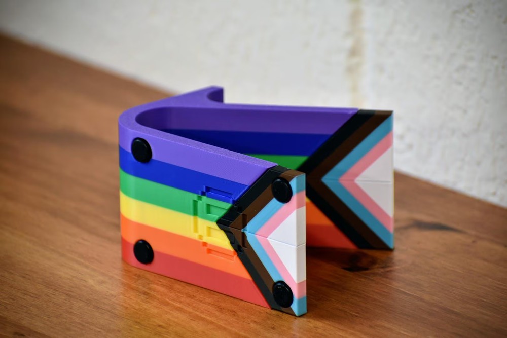 Pride Controller Stand - 3D Printed