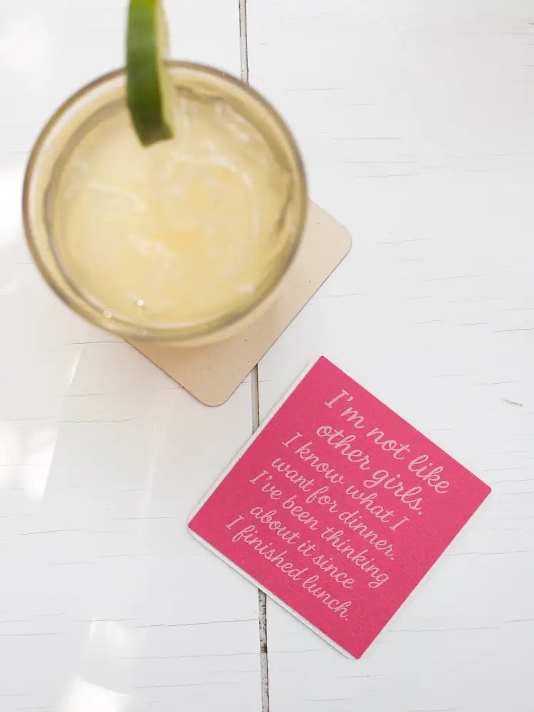 Handmade Coaster: Meal-Obsessed & Emotionally Repressed