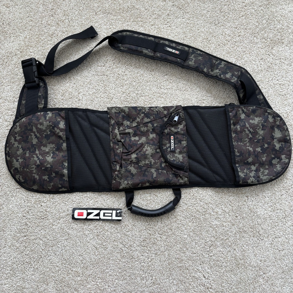 Ozel Digital Camo Skateboard Backpack Camouflage Sling Pack New With Tags